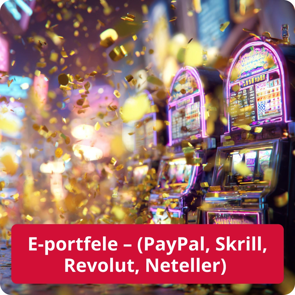 E-portfele - (PayPal, Skrill, Revolut, Neteller)